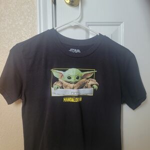 MAD Engine Black Mandalorian Crop Top